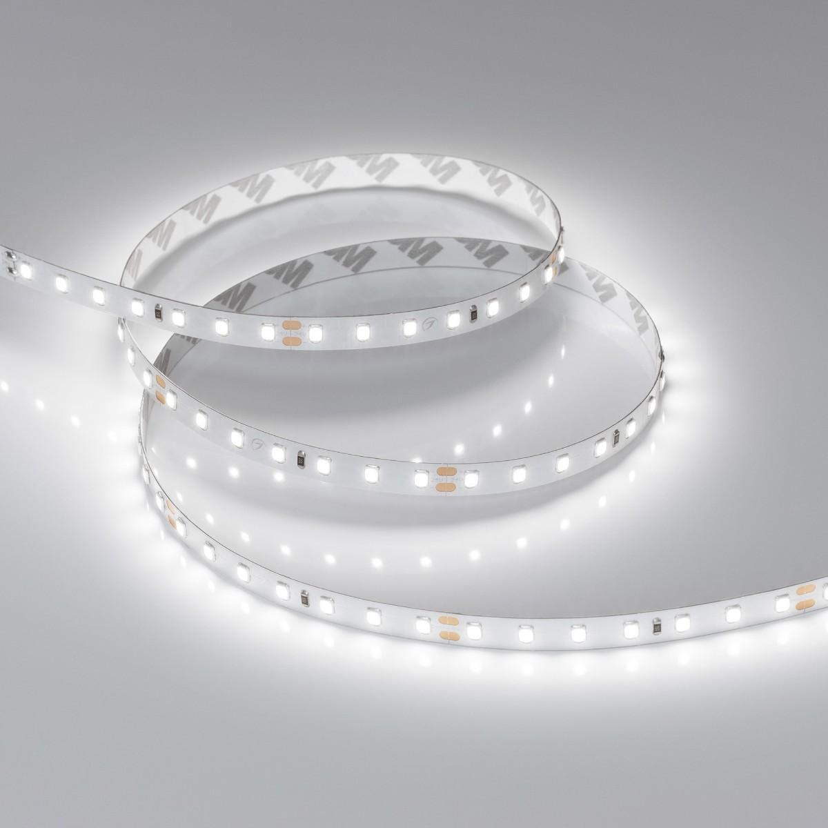 Светодиодная лента Arlight 10W/m 98LED/m 2835SMD холодный белый 5M UL-A98-8mm 24V White6000 040005