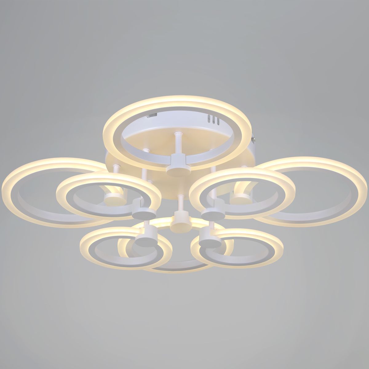 Потолочная светодиодная люстра Reluce 09502-0.3-4+4 WH
