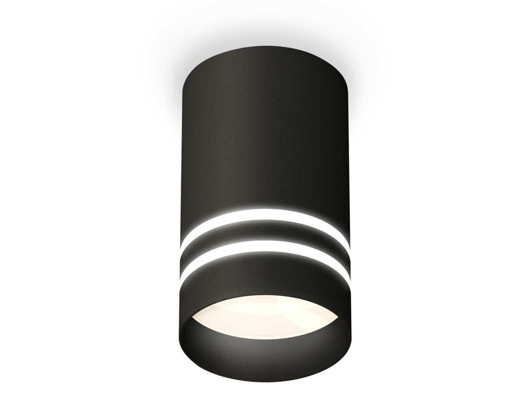 Комплект накладного светильника Ambrella light Techno Spot XS7422022 SBK/FR черный песок/белый матовый (C7422, N7142)