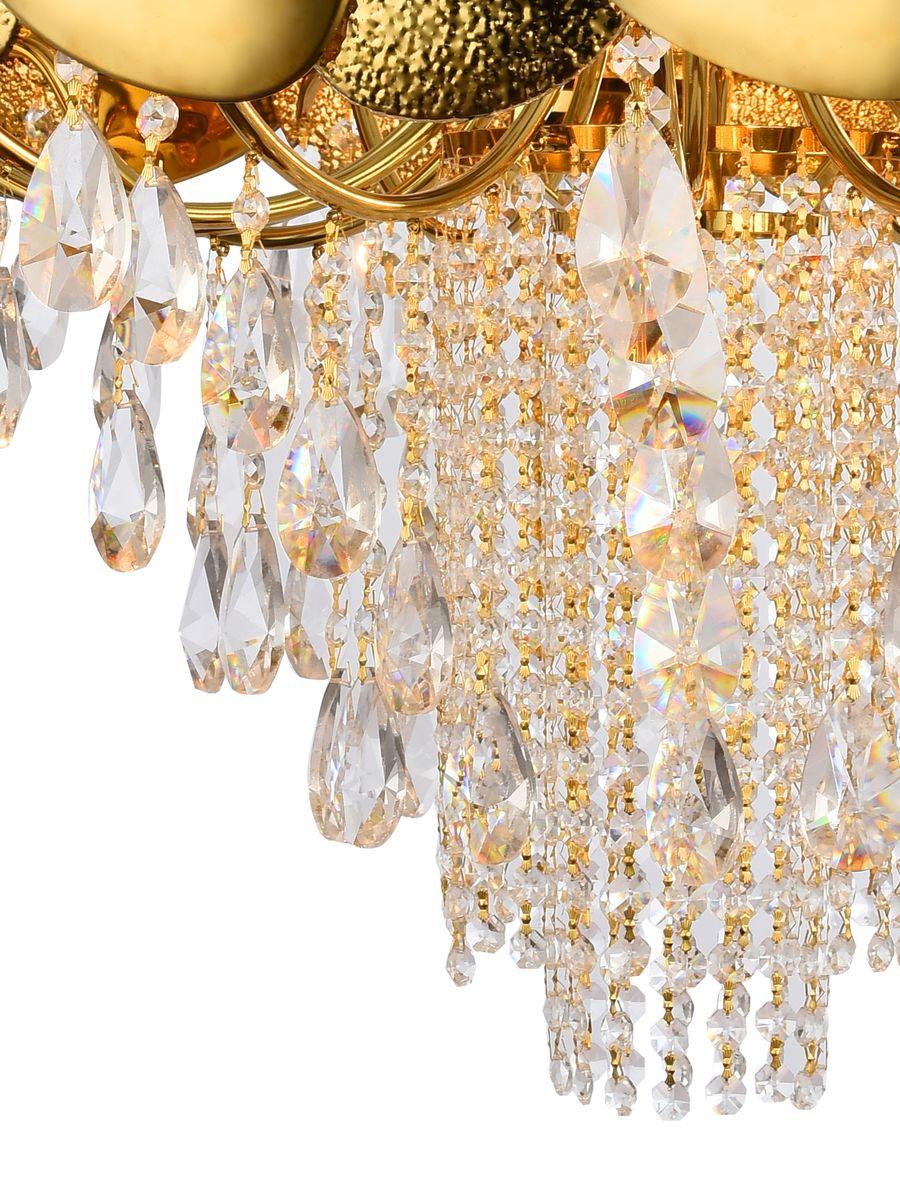 Подвесная люстра Natali Kovaltseva Valencia 91009/12C Gold