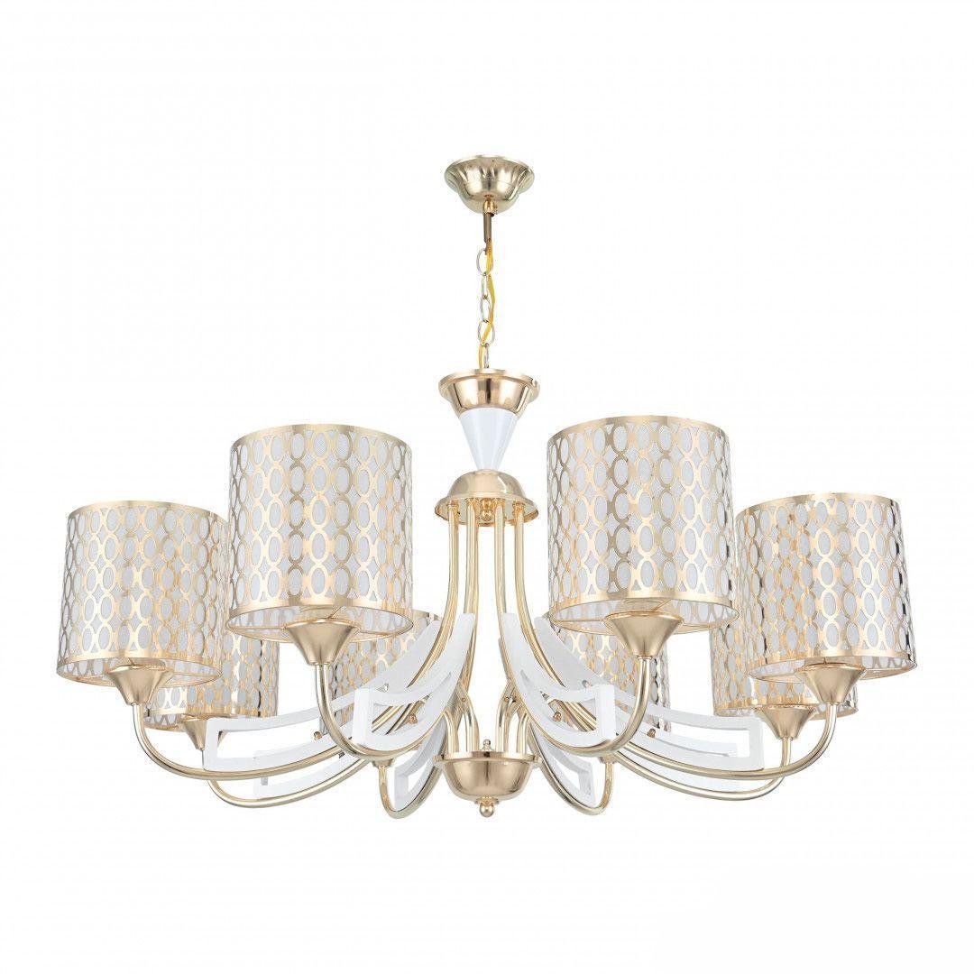 Подвесная люстра Arte Milano Florentia-3387 303387/8 Wh/Gd
