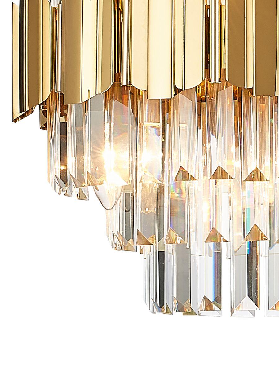 Подвесная люстра Natali Kovaltseva Ruby 81442/6C Gold