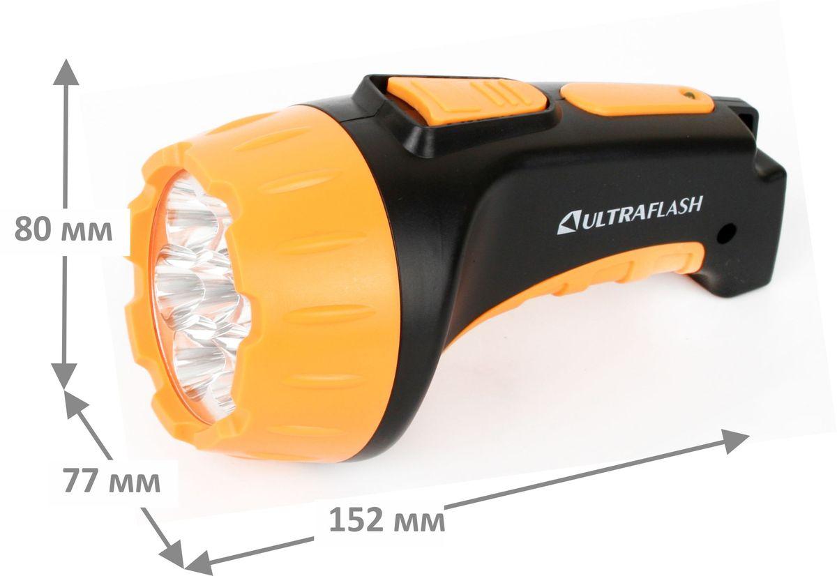 Рабочий светодиодный фонарь Ultraflash Accu Profi аккумуляторный 155х75 25 лм LED3807 9216