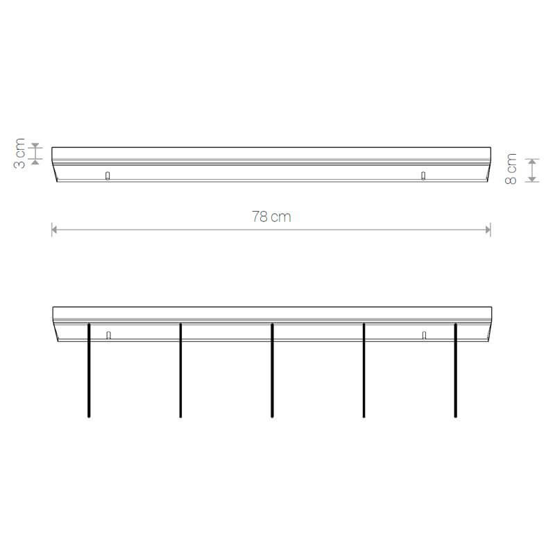 Основание для светильника Nowodvorski Cameleon Canopy B 780 8562