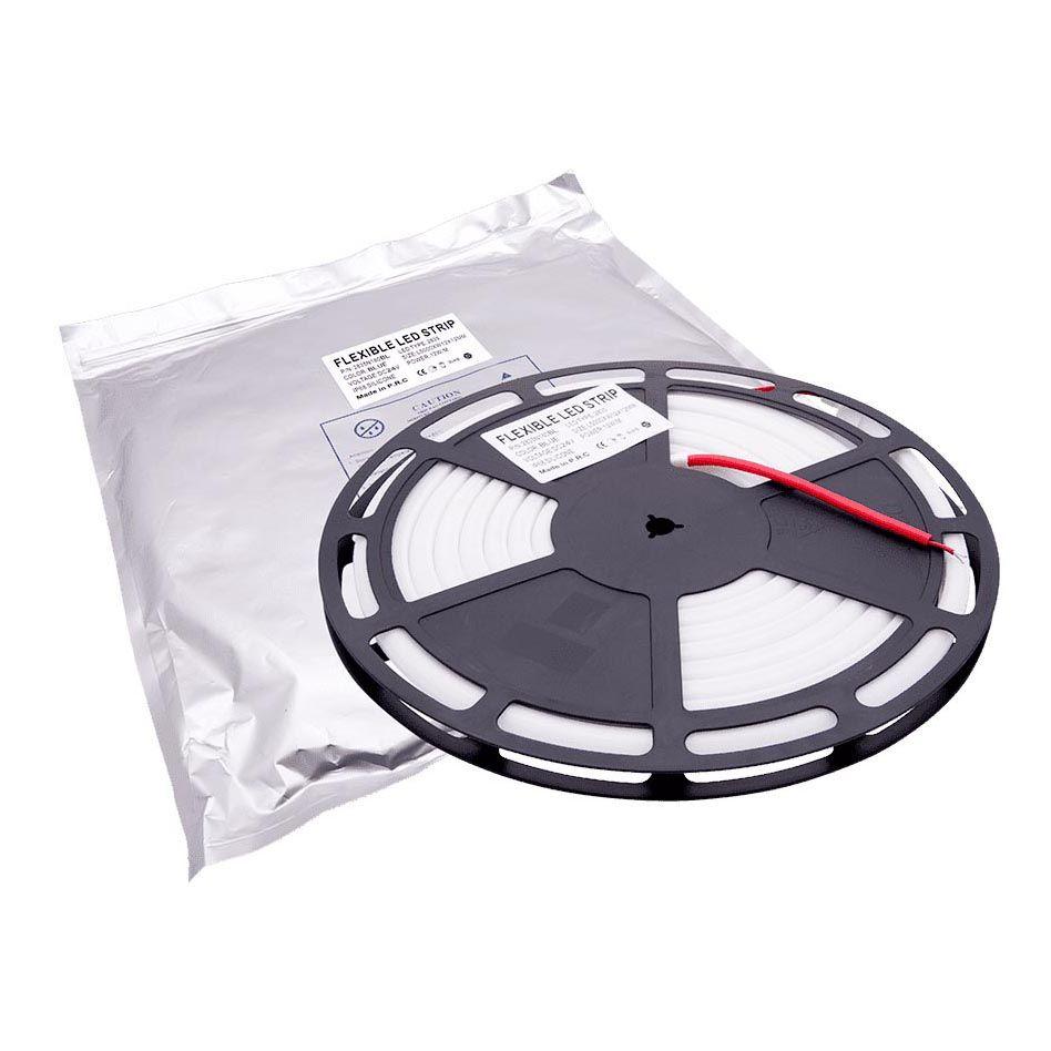 Гибкий неон SWG 12W/m 180LED/m 2835SMD синий 5M 001799