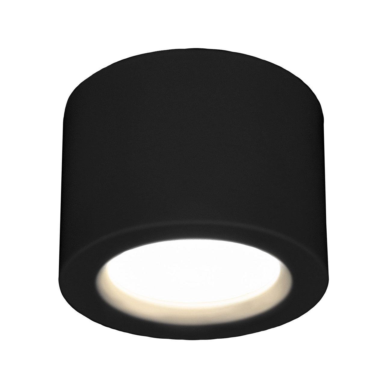 Потолочный светодиодный светильник Elektrostandard DLR026 6W 4200K черный матовый a040441