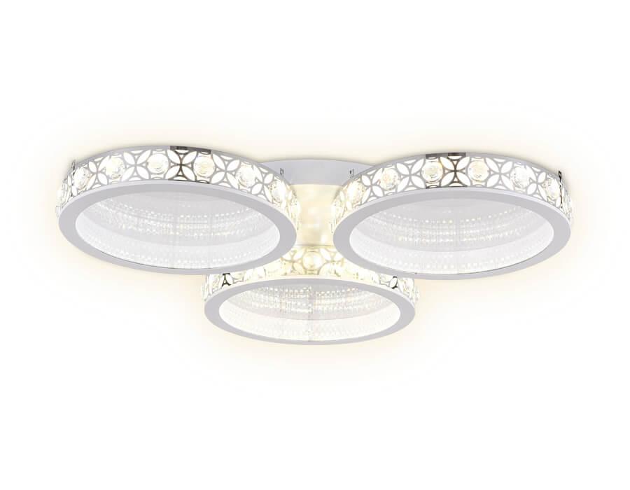 Потолочная светодиодная люстра Ambrella light Ice FA9445