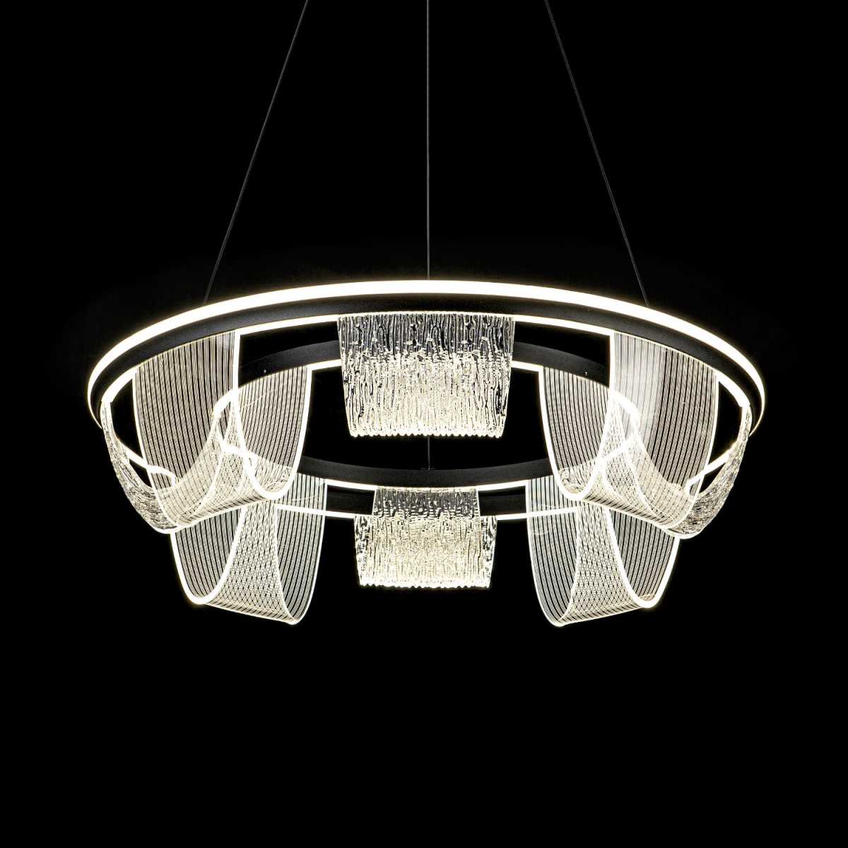 Подвесной cветильник LED4U L7706-630 BK
