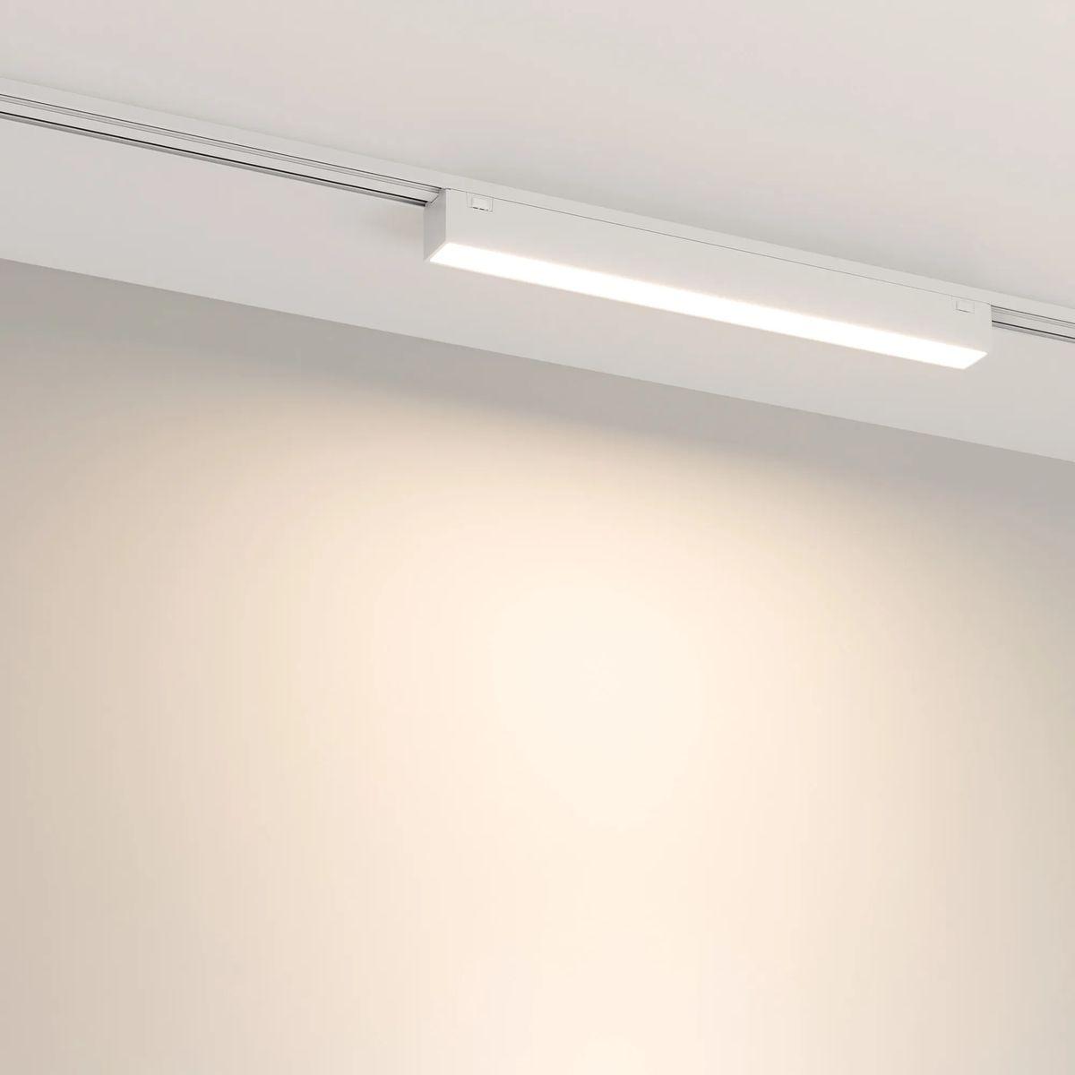 Трековый светодиодный светильник Arlight Mag-Vibe-Flat-L293-12W Warm3000 044433