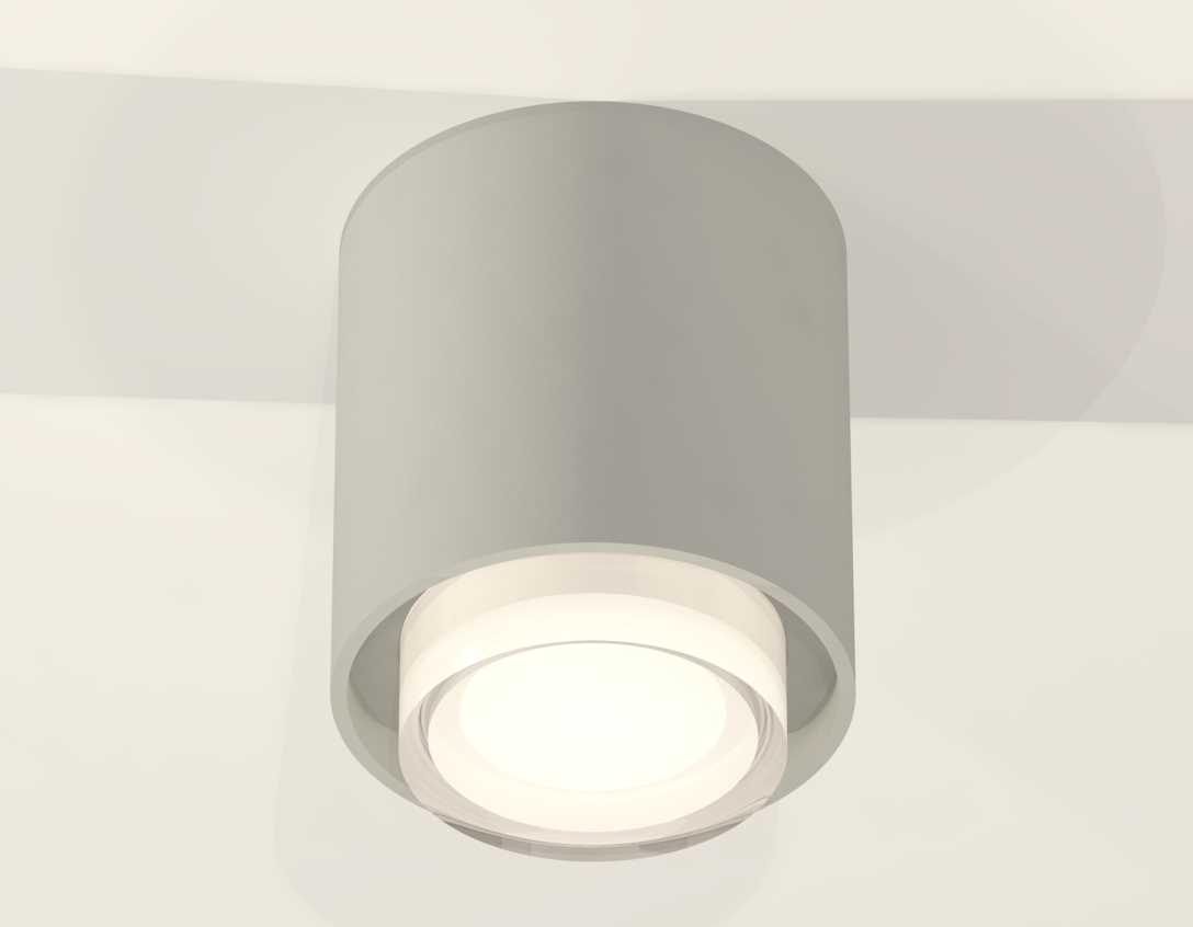 Комплект накладного светильника Ambrella light Techno Spot XS7724015 SGR/FR серый песок/белый матовый (C7724, N7165)