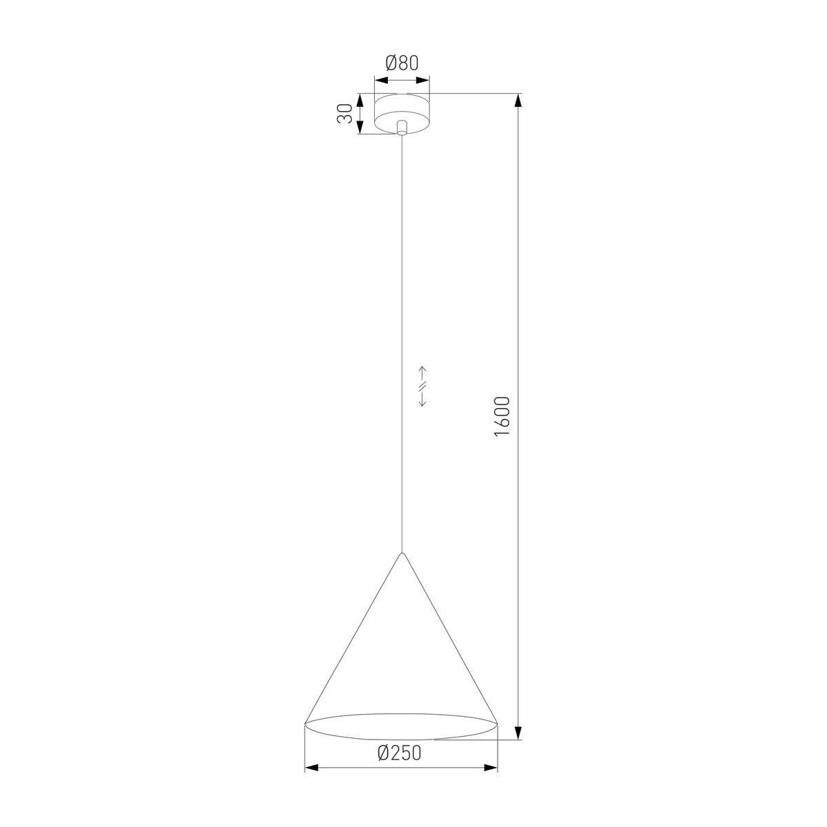 Подвесной светильник TK Lighting 10008 Cono