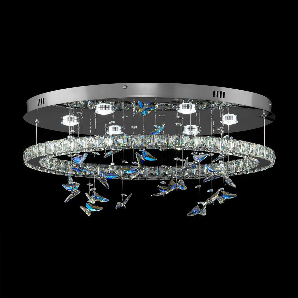 Люстра хрустальная с пультом Citilux ETERA CL322050