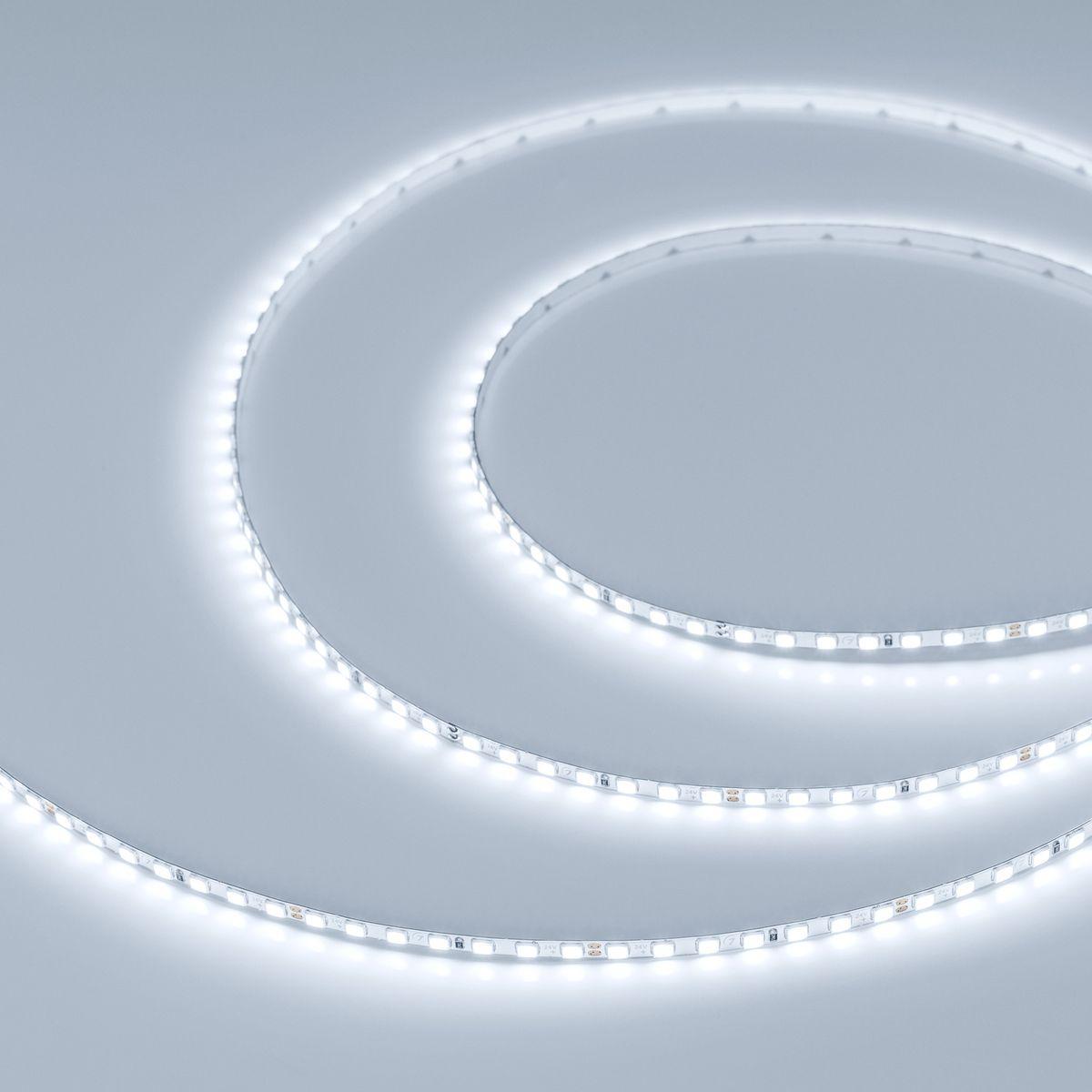 Светодиодная лента Arlight 6W/m 140Led/m 2835SMD холодный белый 5M UL-A140-3.5mm 24V White6000 045966