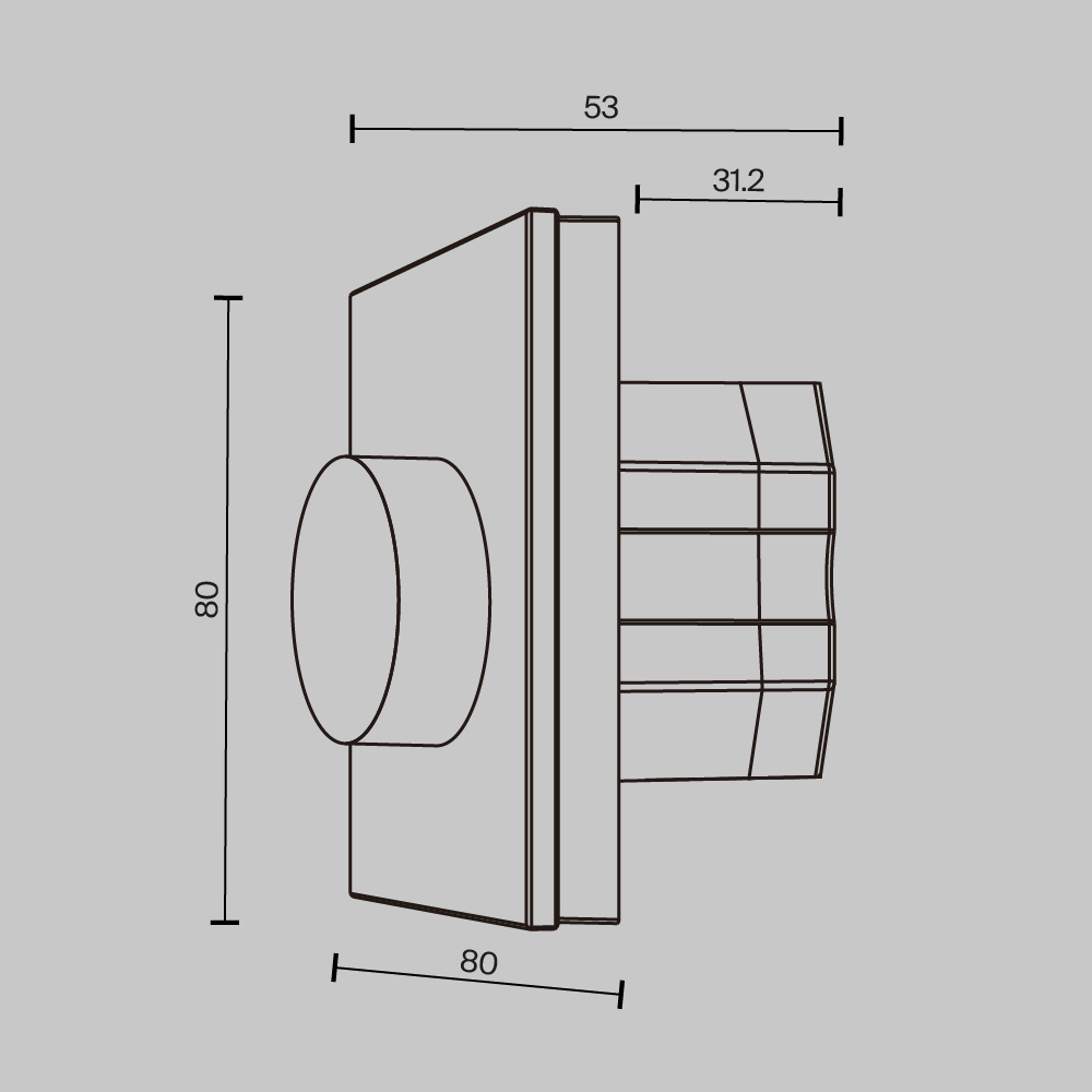 Панель управления Maytoni Lighting control 721038