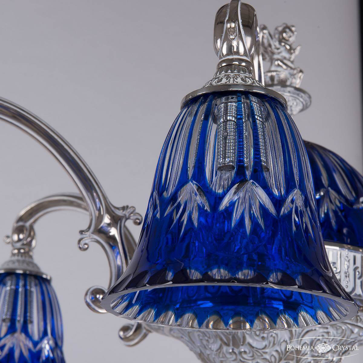 Торшер Bohemia Ivele 72009TP/6/175 NW P2 D Clear-Blue/H-1I FA1S