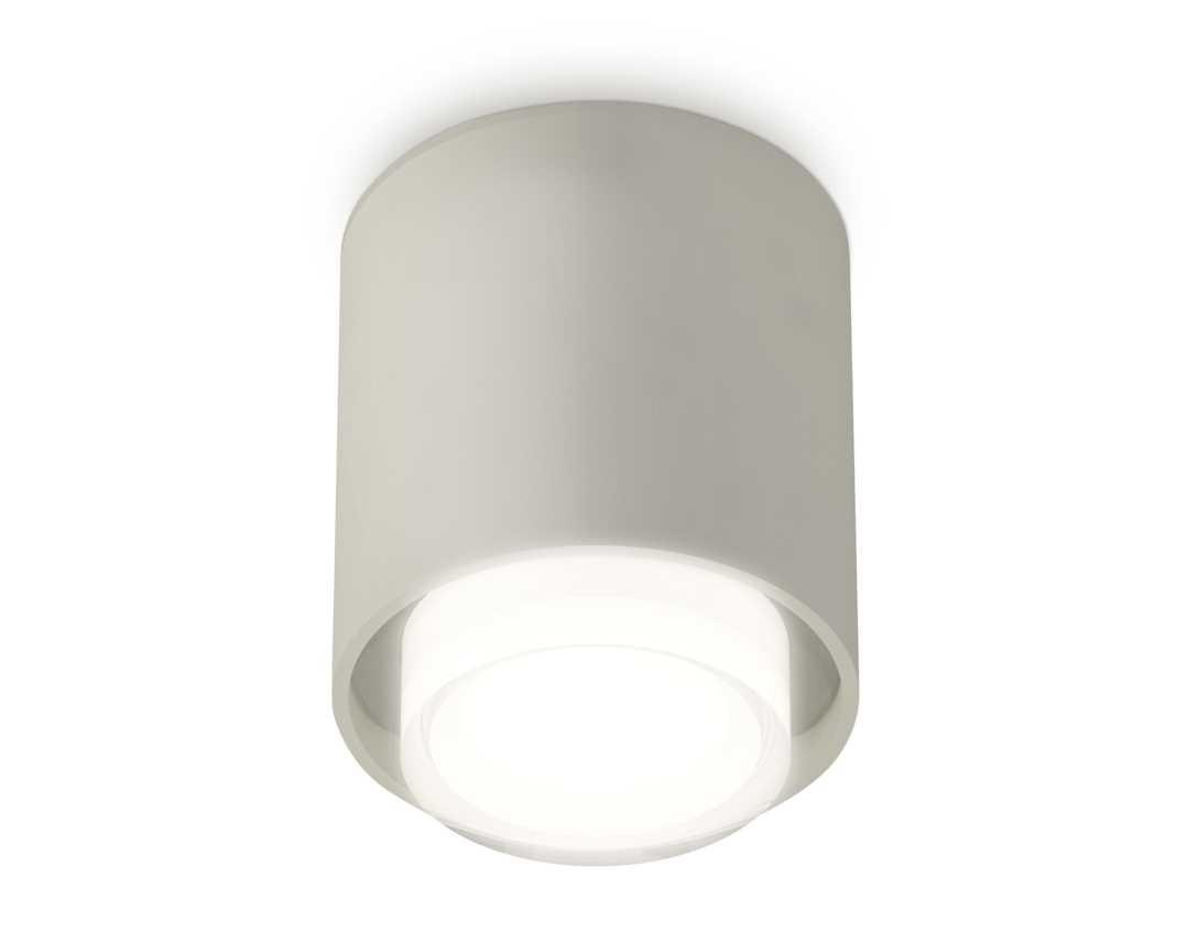 Комплект накладного светильника Ambrella light Techno Spot XS7724015 SGR/FR серый песок/белый матовый (C7724, N7165)