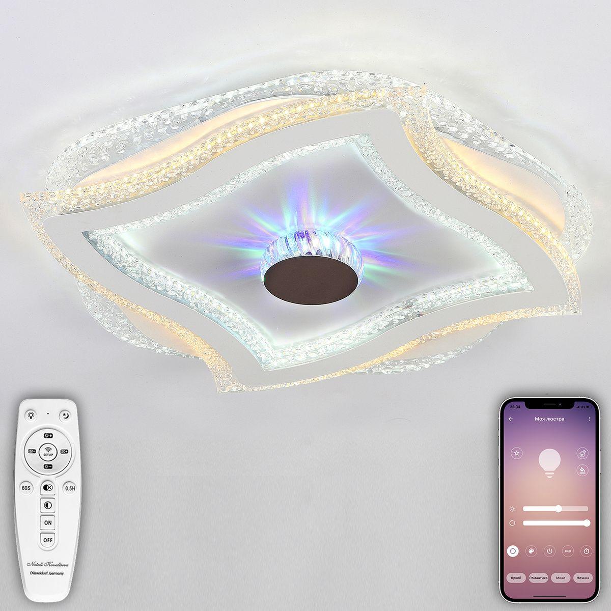 Потолочный светодиодный светильник Natali Kovaltseva Led Lamps 81067