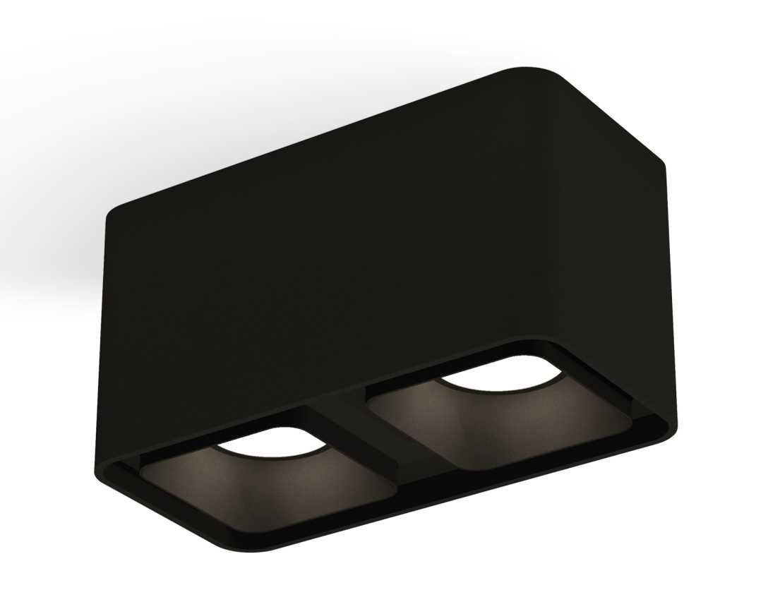 Комплект накладного светильника Ambrella light Techno Spot XS7851002 SBK черный песок (C7851, N7702)