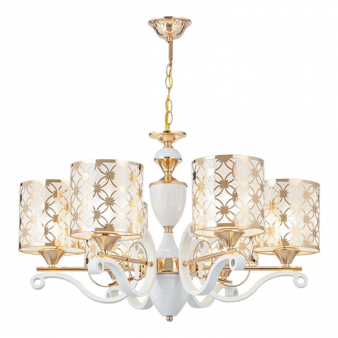 Подвесная люстра Arte Milano Florentia-3097 303097/6 Wh/Gd