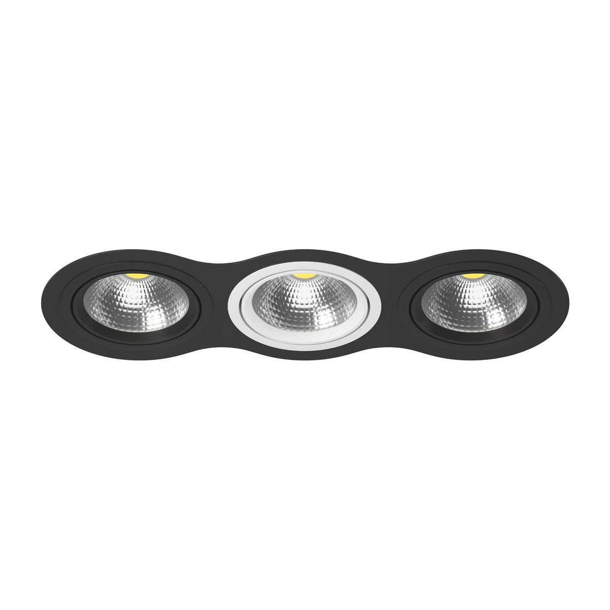 Комплект из светильника и рамки Lightstar Intero 111 (217937+217907+217906+217907) i937070607