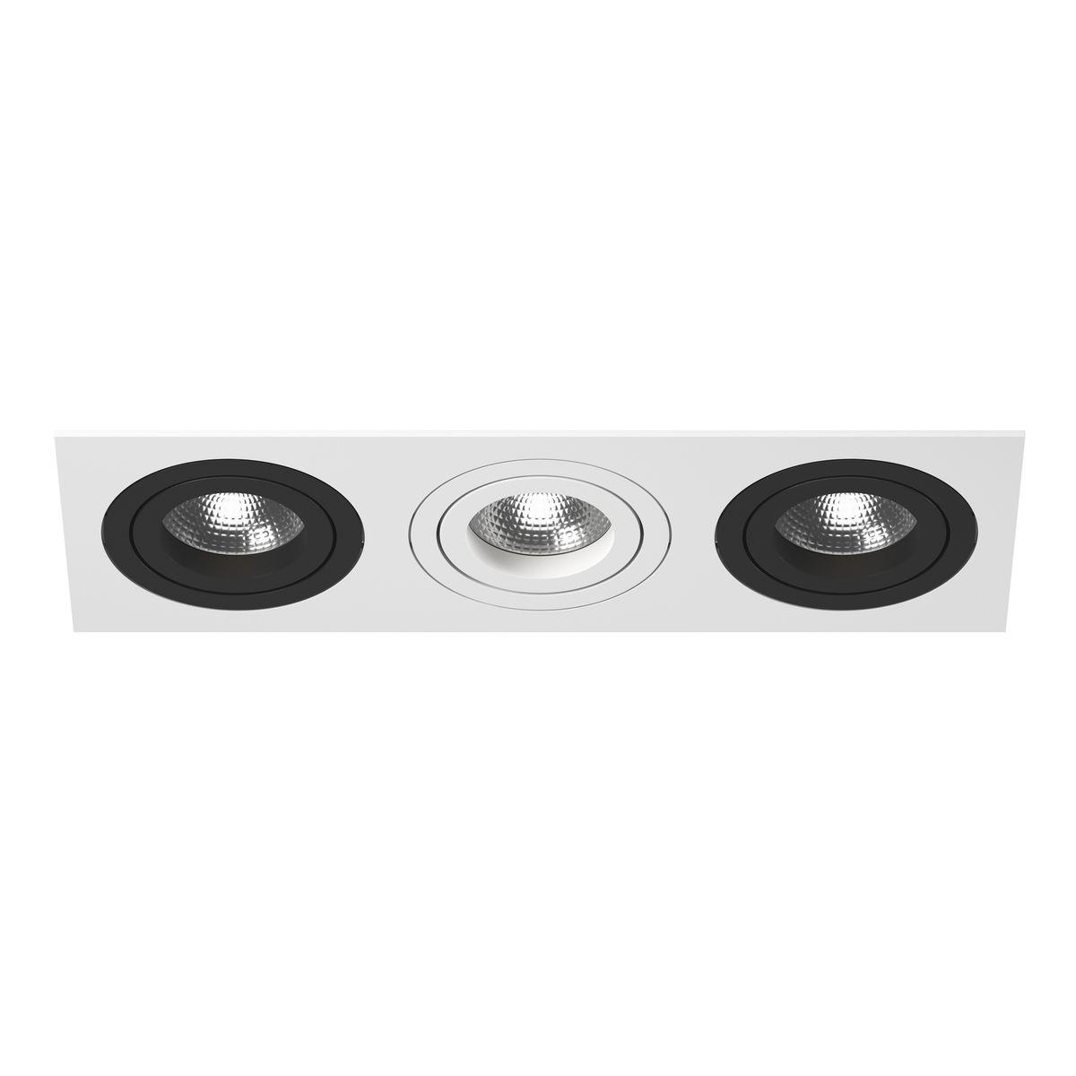 Комплект из светильника и рамки Lightstar Intero 16 (217536+217607+217606+217607) i536070607