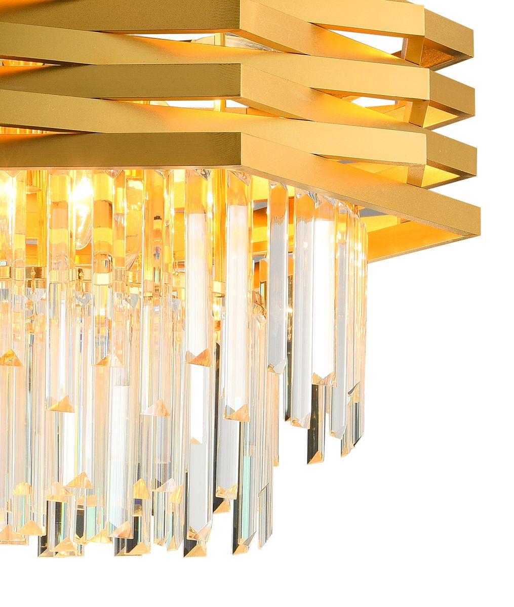 Подвесная люстра Natali Kovaltseva Spear 76013/12C Gold