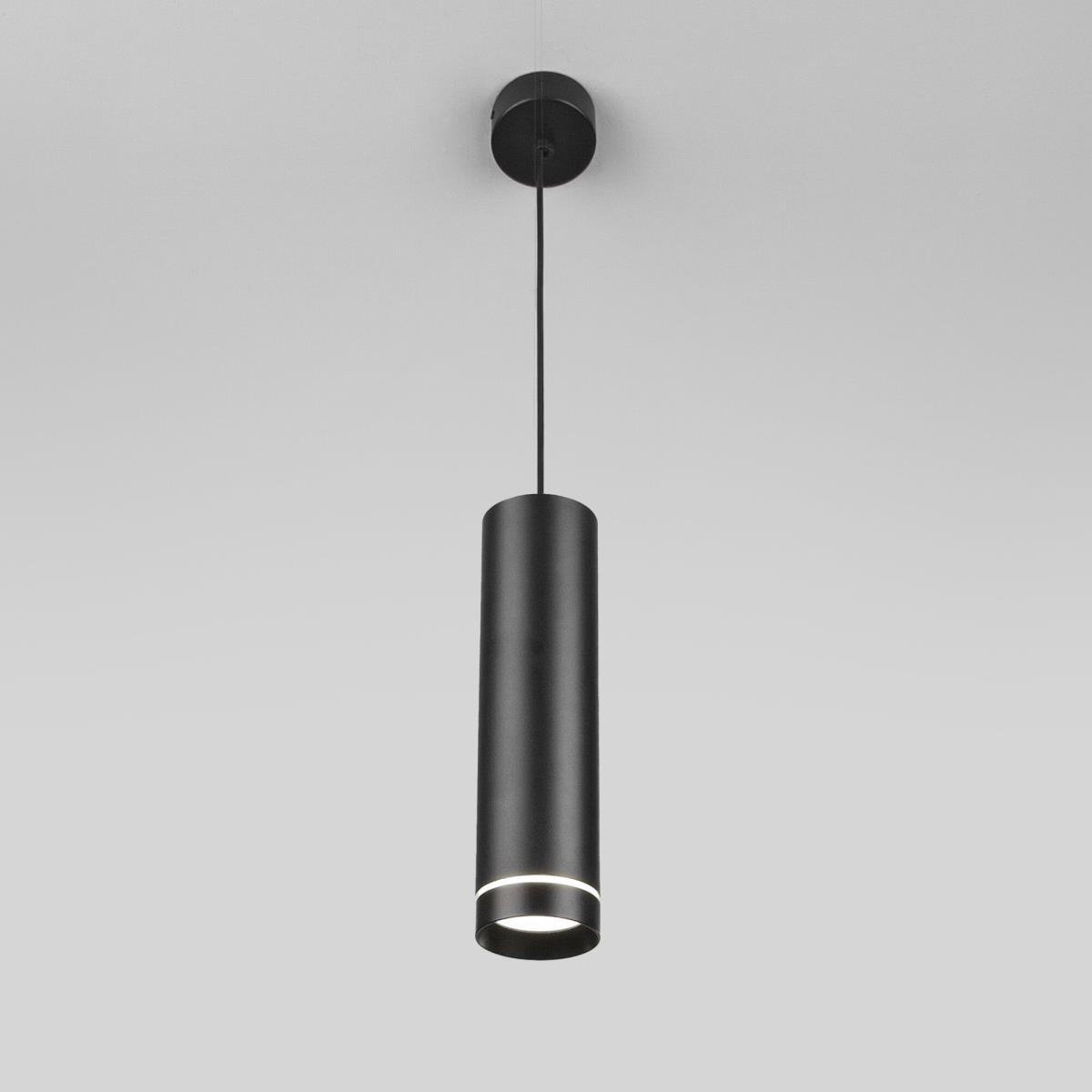 Уличный подвесной светодиодный светильник Elektrostandard DLR023 35084/H черный a061364