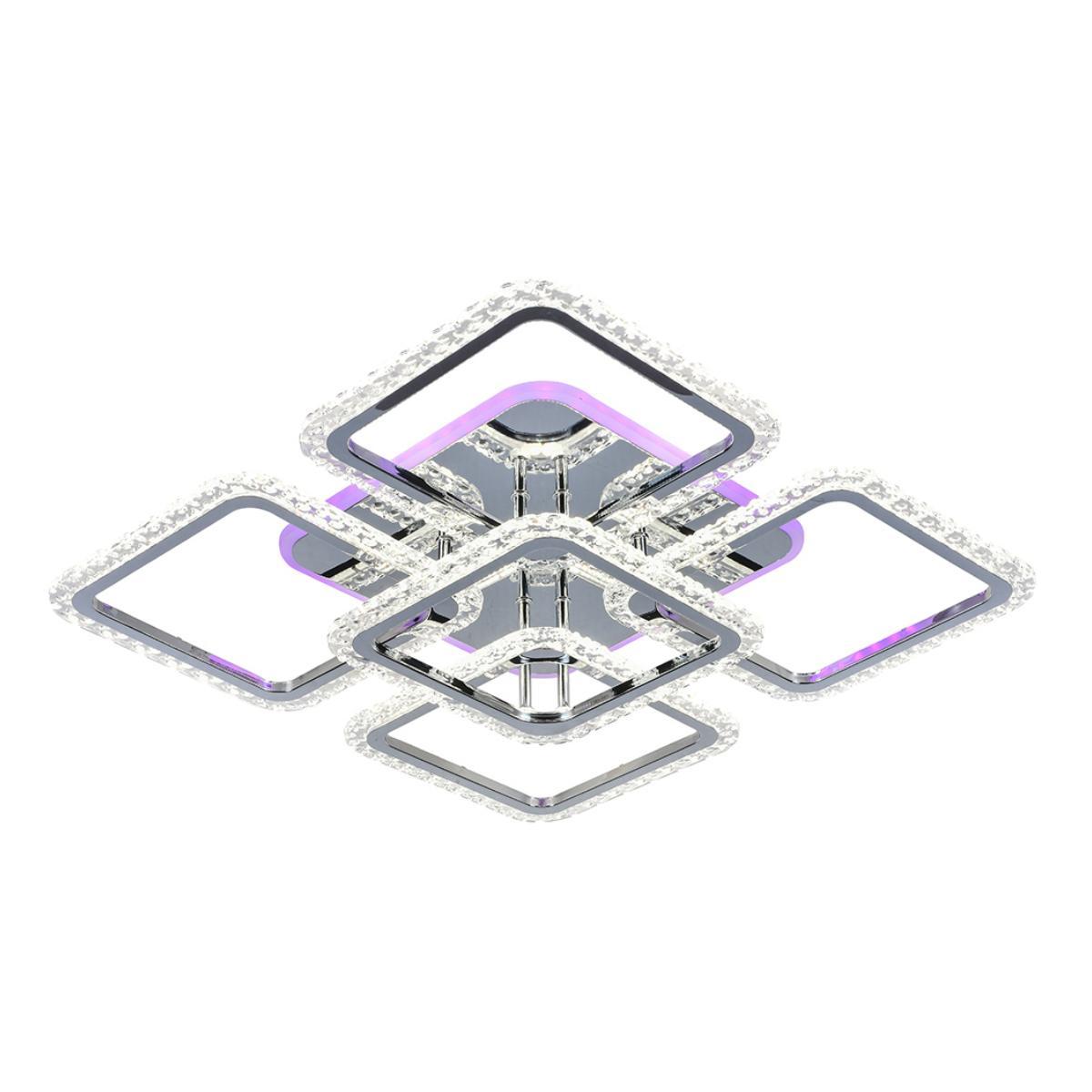 Потолочная светодиодная люстра Profit Light 18029/4+1 CHR