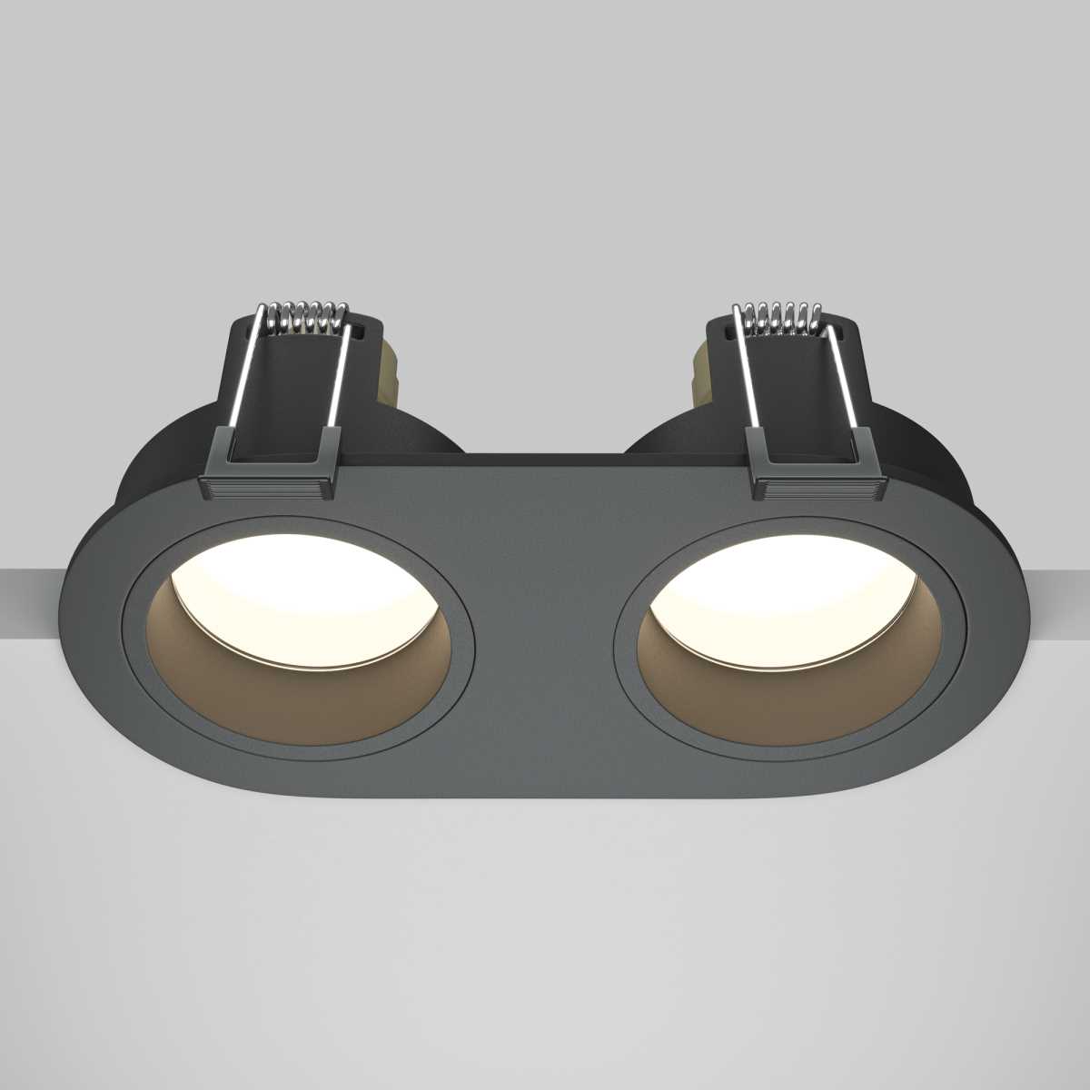 Встраиваемый светильник Maytoni Technical DL126-02-GU10-B