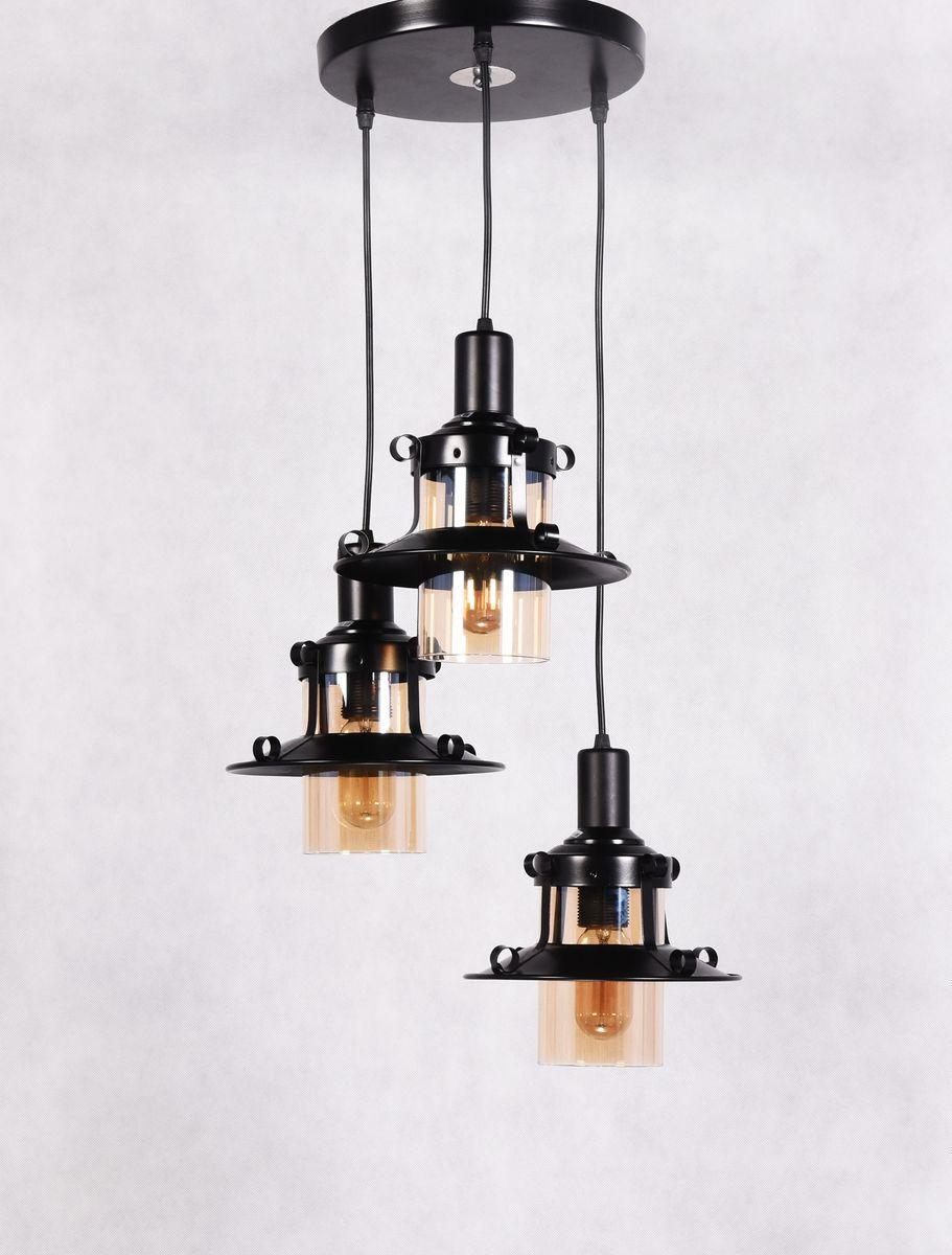 Подвесная люстра Lumina Deco Capri LDP 11328 B-3 BK