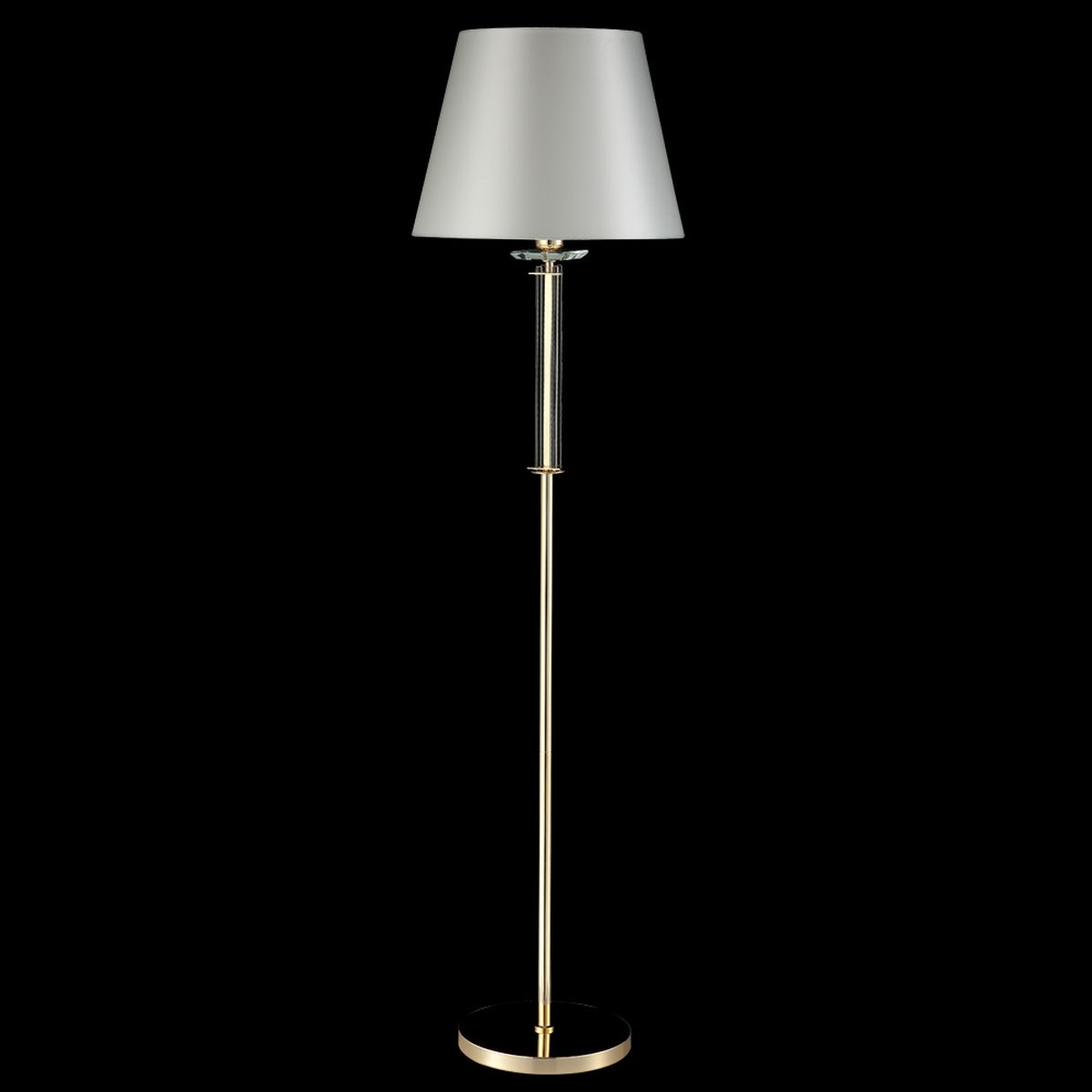 Торшер Crystal Lux Nicolas PT1 Gold/White