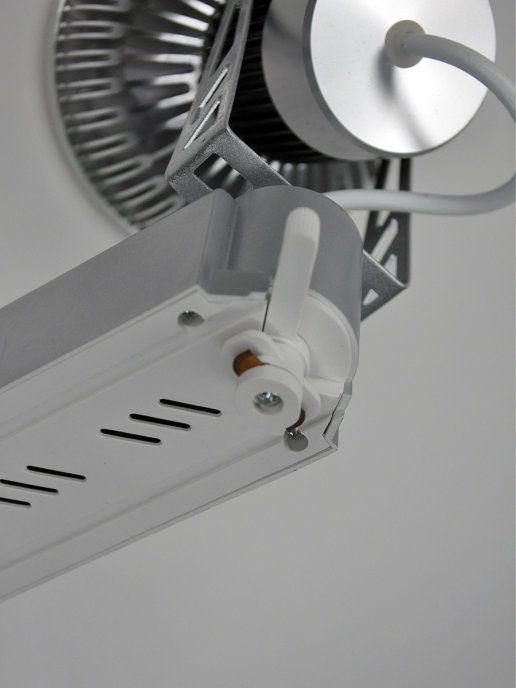 Трековый светодиодный светильник Elvan ST-01-15x1W-WH