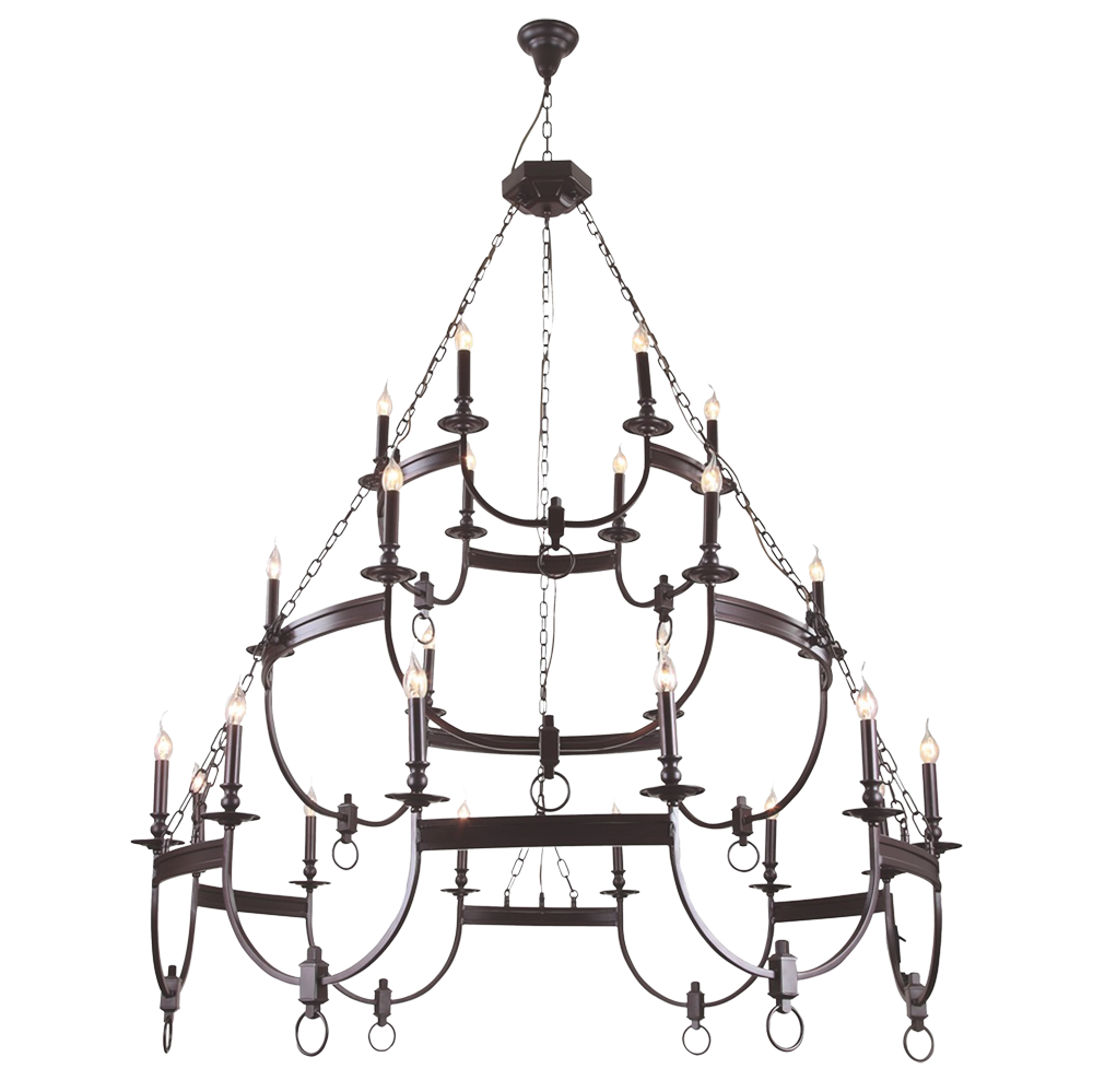 Подвесная люстра Crystal Lux Suerte Brown SP12+6+6