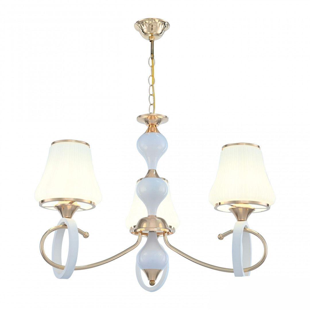 Подвесная люстра Arte Milano Florentia-2387 302387/3 Wh/Gd