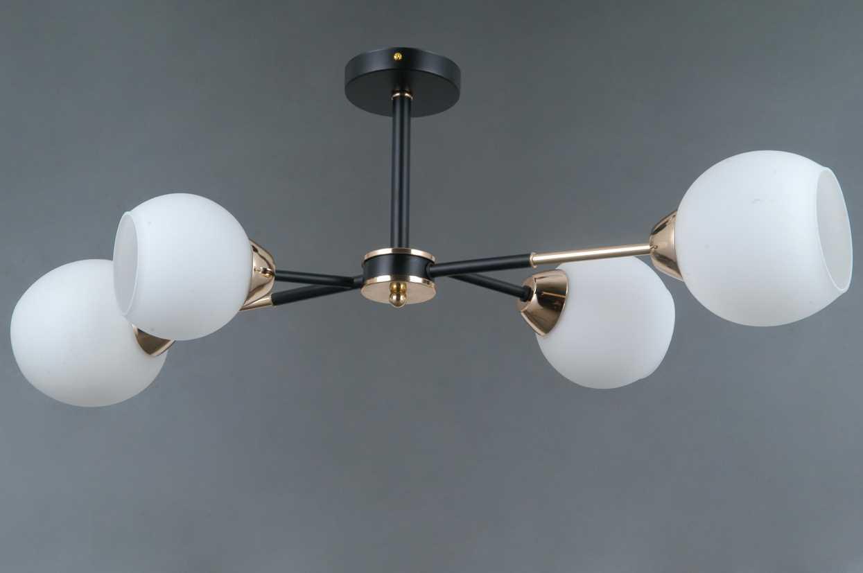 Люстра Illumico IL0715-4CSQ-24 BK GD LIBRA