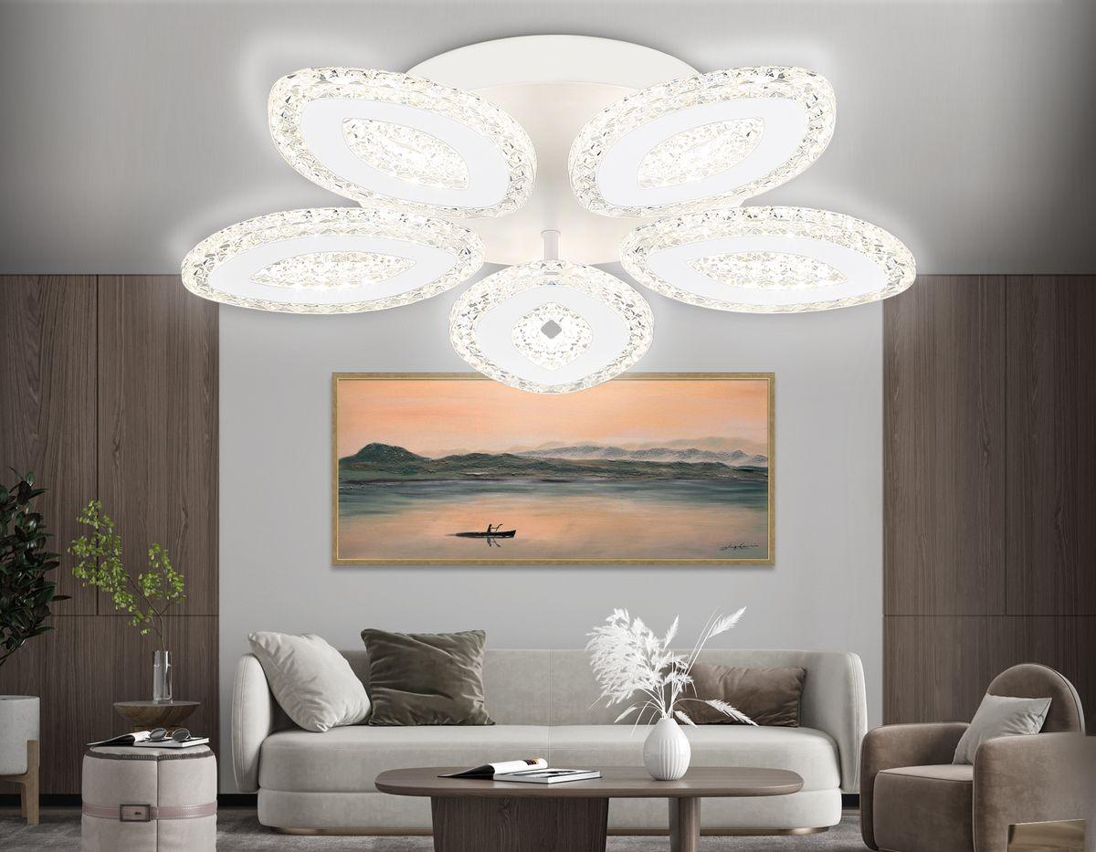 Потолочная светодиодная люстра Ambrella light Acrylica Original FA4015