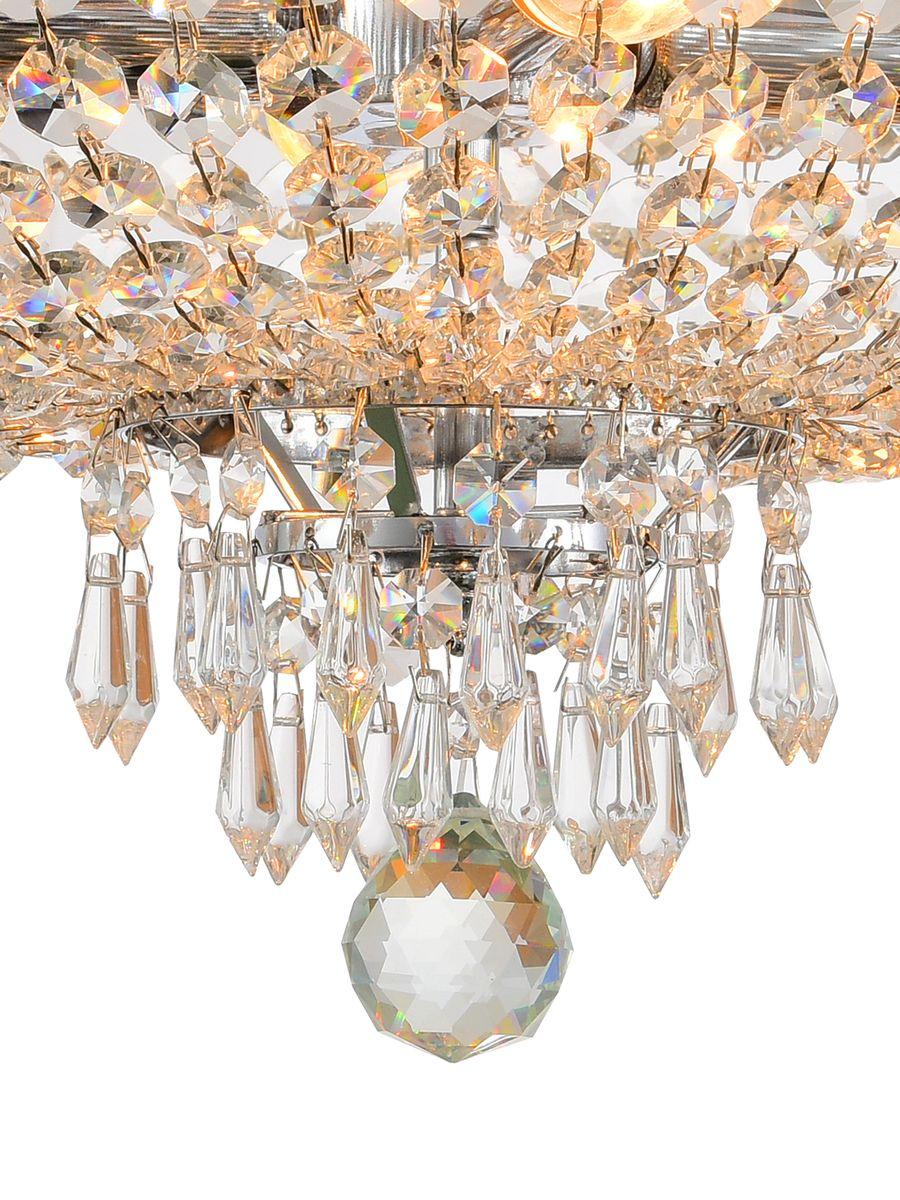 Потолочный светильник Natali Kovaltseva Barocco 81404/4C Chrome