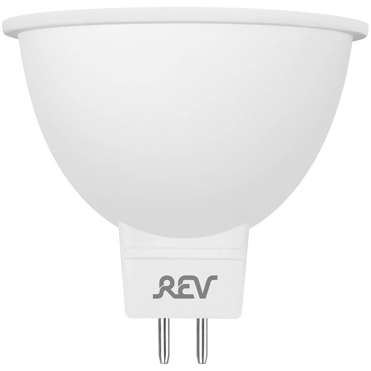Лампа светодиодная REV MR16 GU5.3 5W 3000K теплый свет 32322 8
