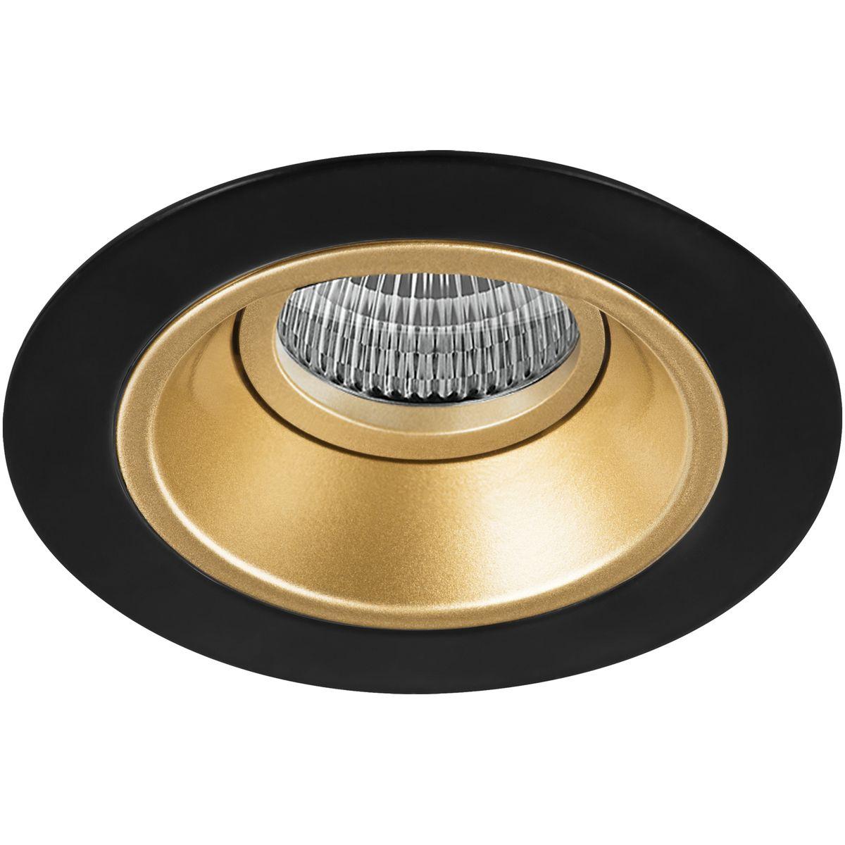 Комплект из светильника и рамки Lightstar Domino Round (214617+214603) D61703