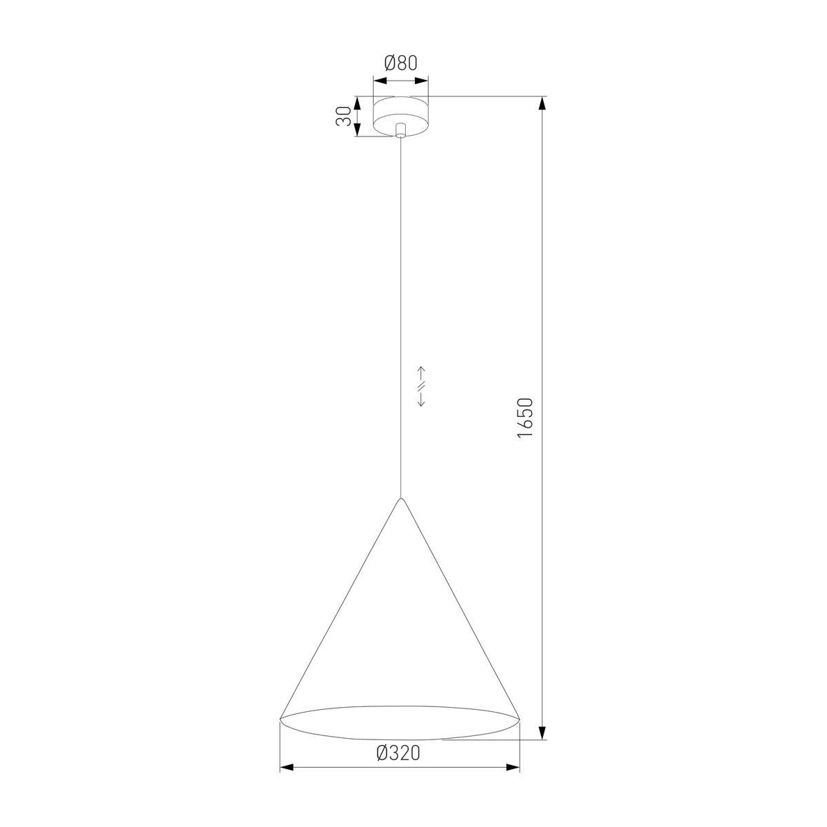Подвесной светильник TK Lighting 10009 Cono