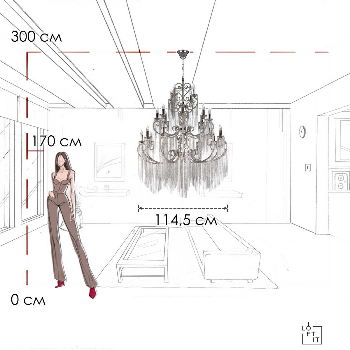 Люстра LOFT IT Wonderland 10405/24