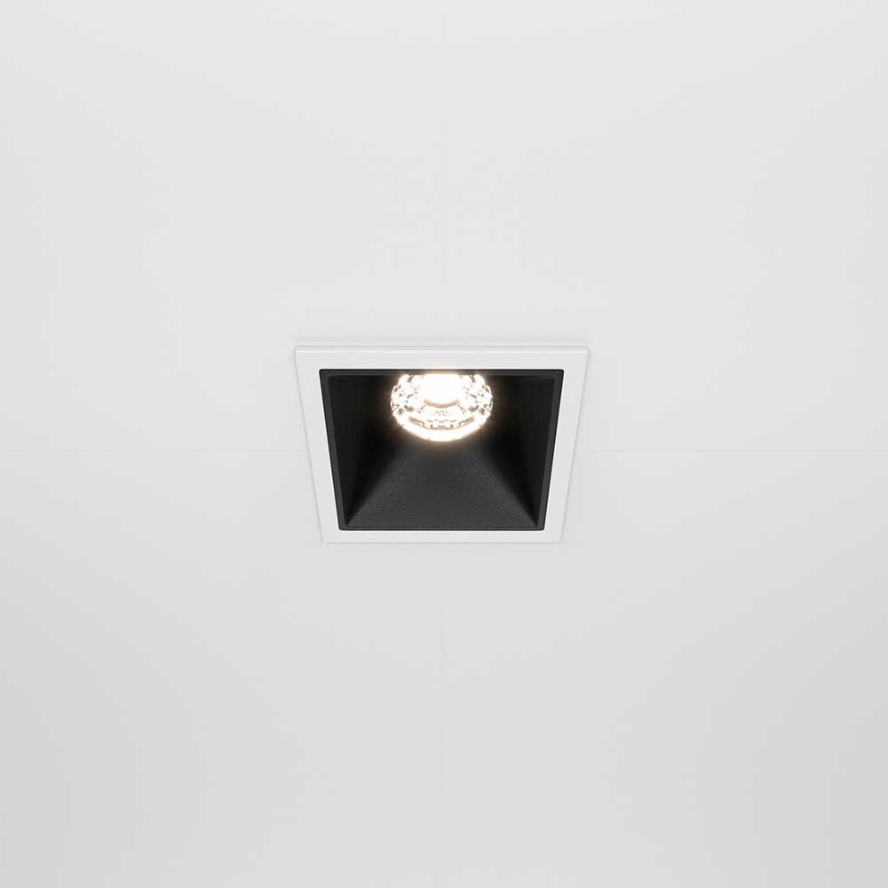 Встраиваемый светильник Maytoni Alfa LED DL043-01-10W4K-SQ-WB