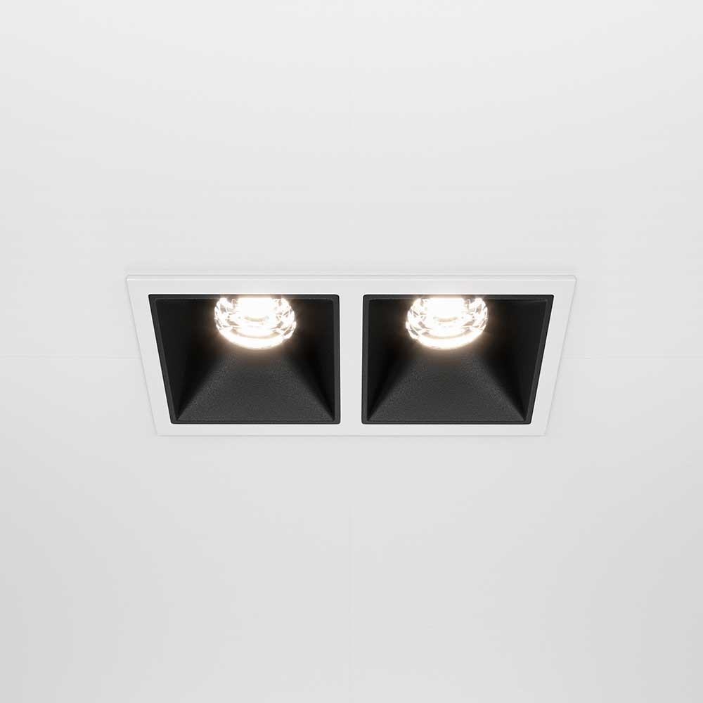 Встраиваемый светильник Maytoni Alfa LED DL043-02-10W4K-D-SQ-WB