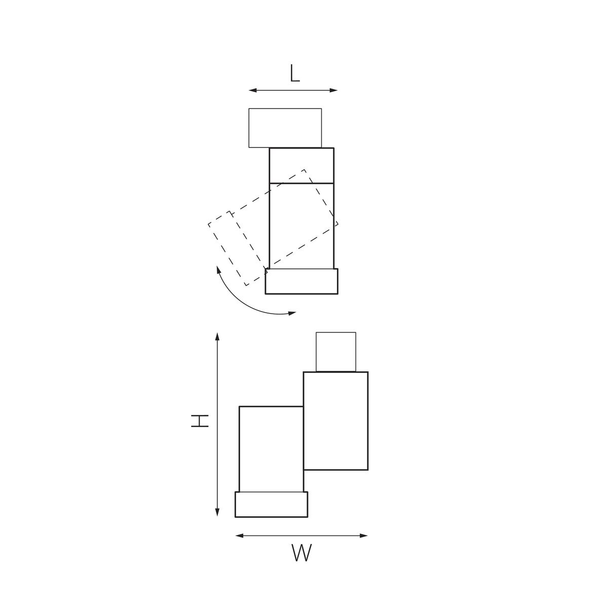 Комплект с трековым светильником Lightstar Illumo X1 (592026+051026) A1T051026
