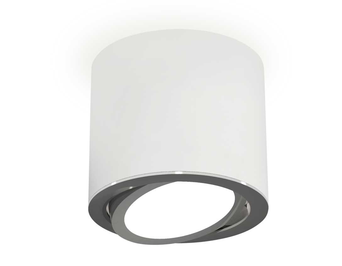 Комплект накладного светильника Ambrella light Techno Spot XS7401003 SWH/PSL белый песок/серебро полированное (C7401, N7003)