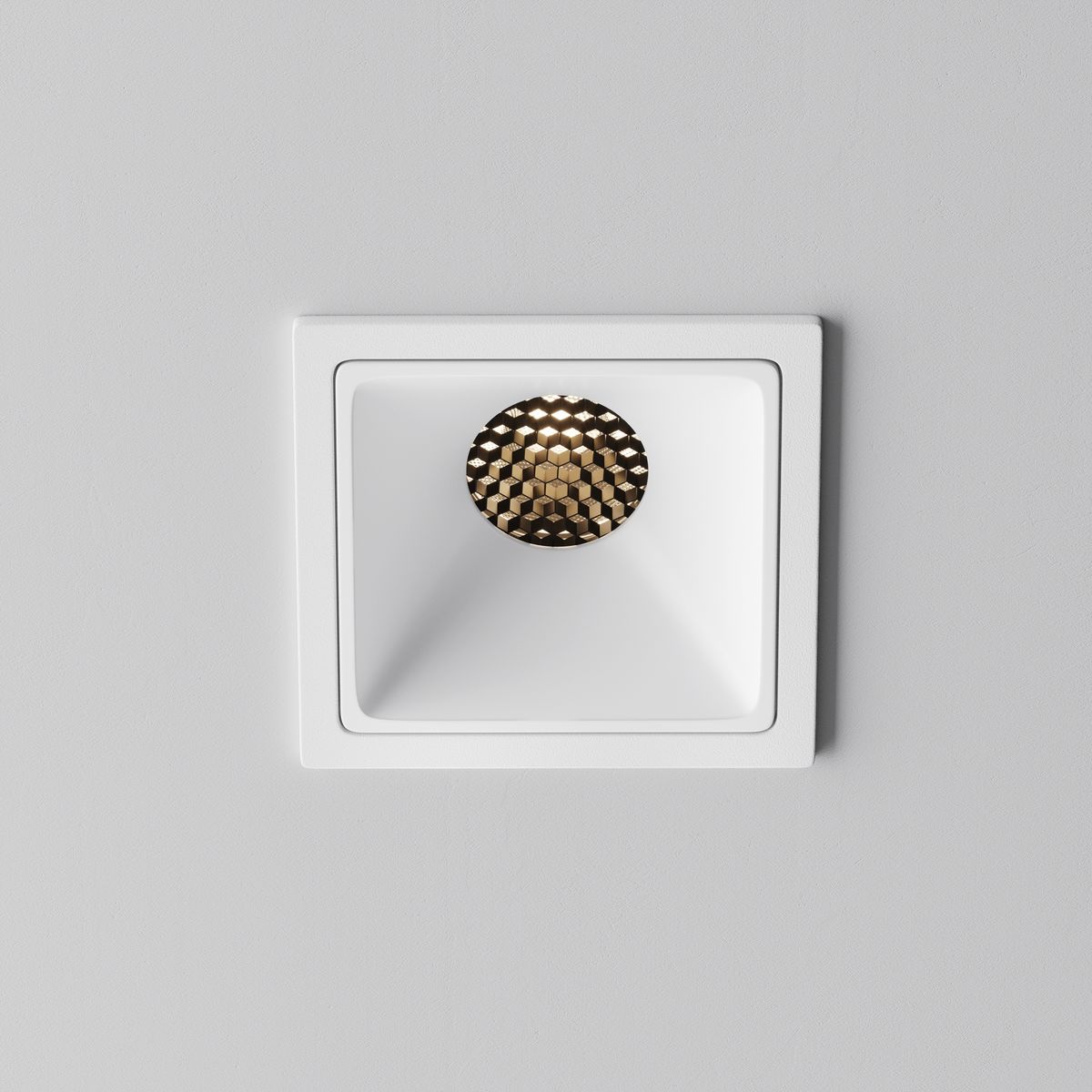 Встраиваемый светильник Maytoni Technical Alfa LED DL043-01-10W3K-SQ-W-1
