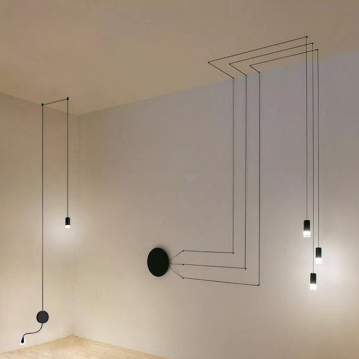 Подвесной светильник Imperium Loft Vibia Wireflow 85257-22