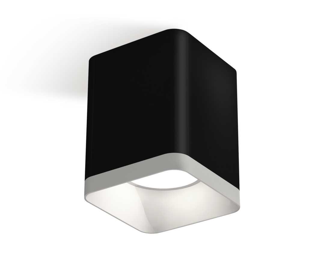 Комплект накладного светильника Ambrella light Techno Spot XS7813001 SBK/SWH черный песок/белый песок (C7813, N7701)