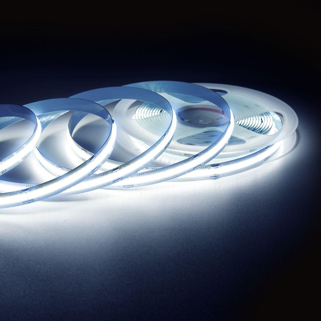 Светодиодная лента Apeyron 14W/m 512LED/m COB холодный белый 3M 200ОО