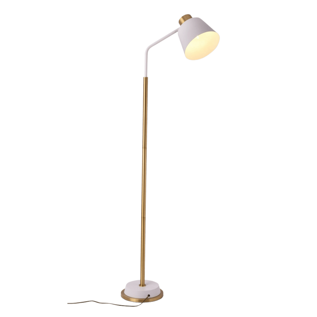 Торшер Lumina Deco Ardini LDF 5525 WT+GD